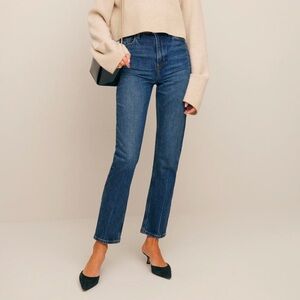 Reformation NWT Liza Ultra High Rise Straight